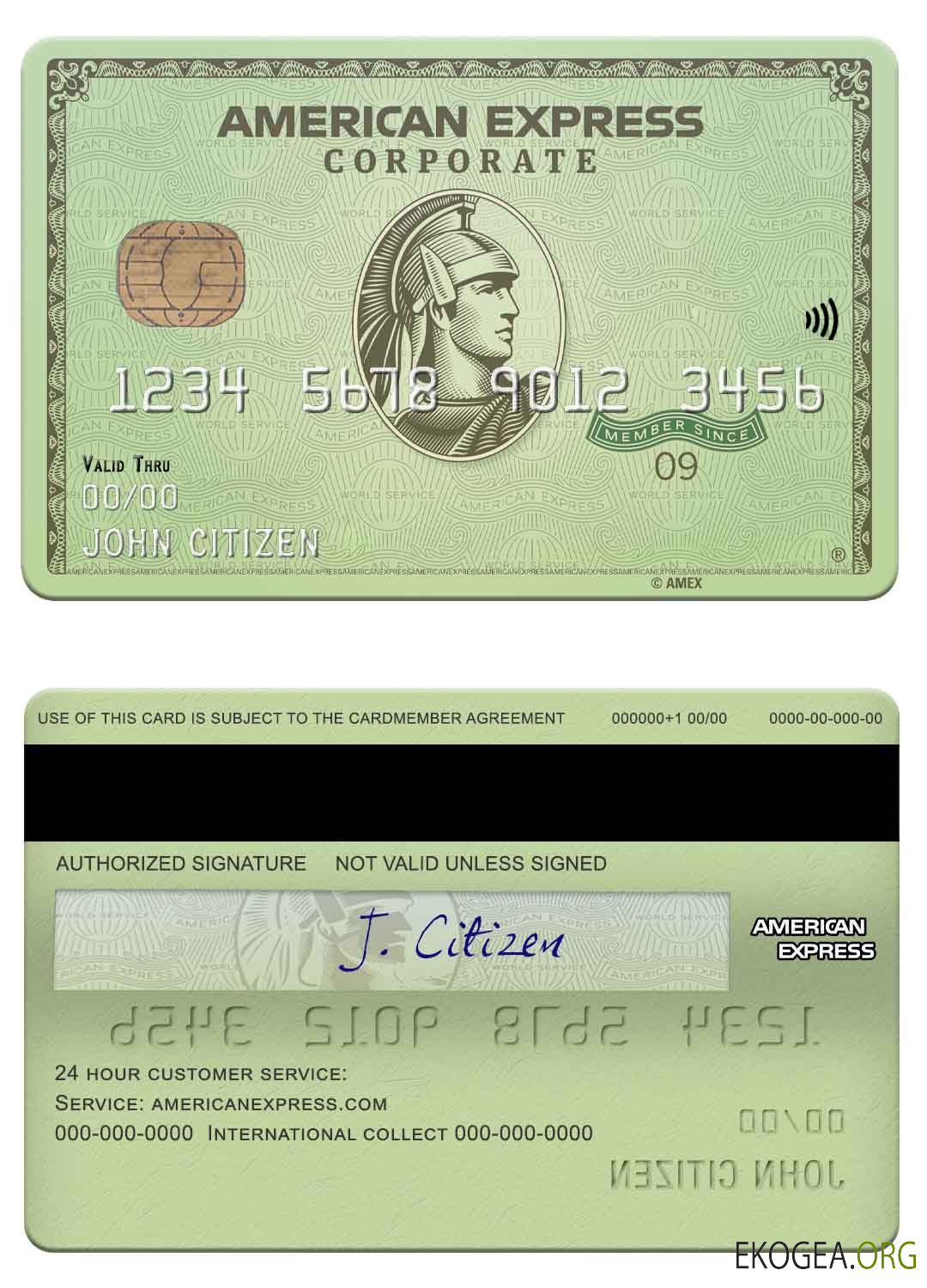 USA Massachusetts Radius Bank Carte verte American Express